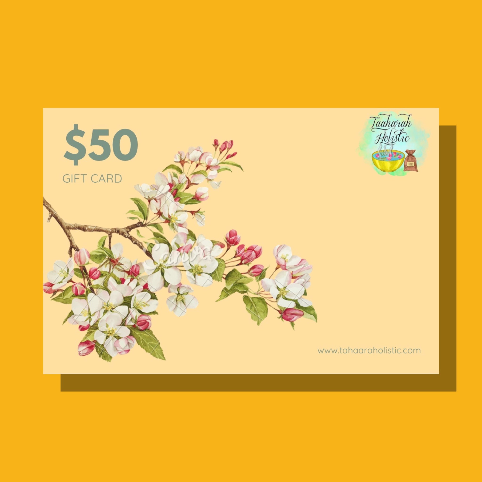 Taaharah Holistic Gift Cards