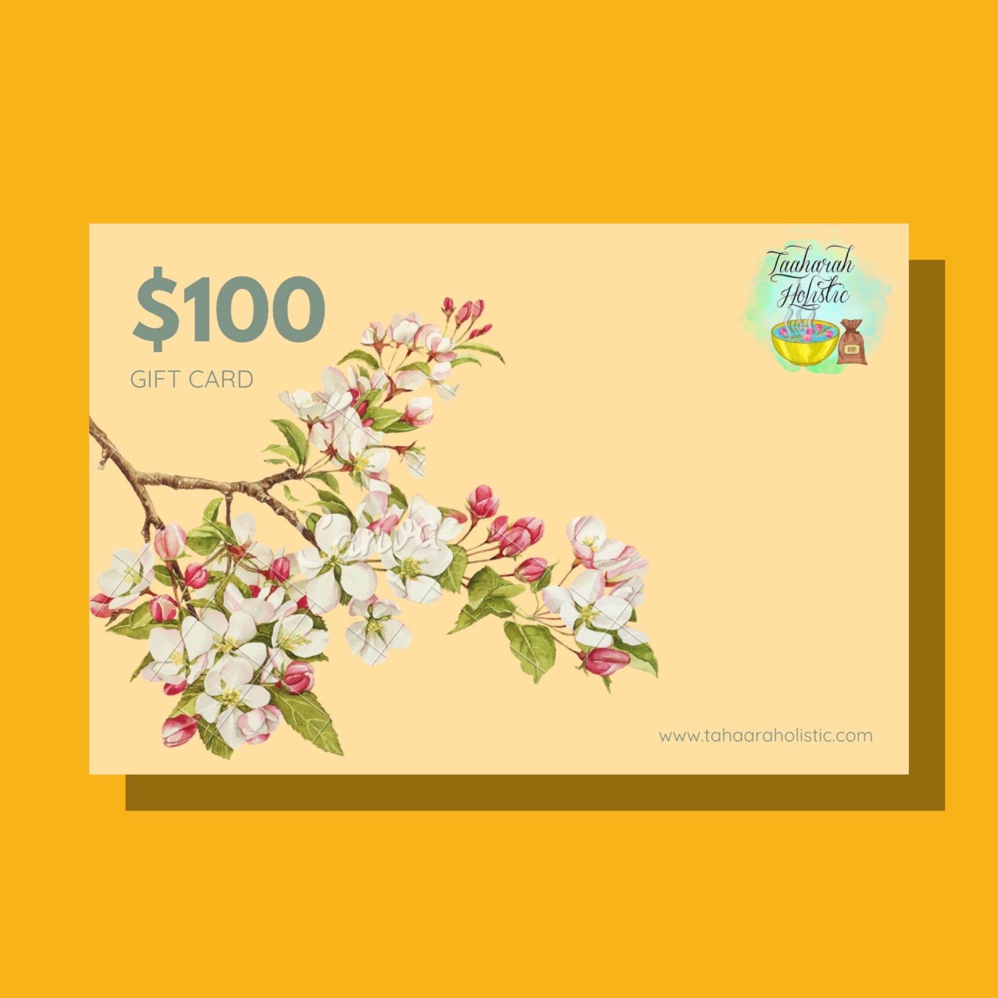 Taaharah Holistic Gift Cards
