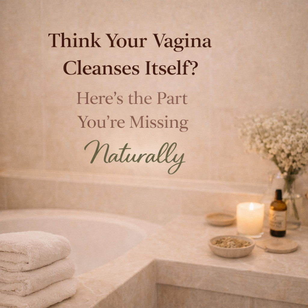 Think Your Vagina Cleanses Itself? Here’s the Part You’re Missing