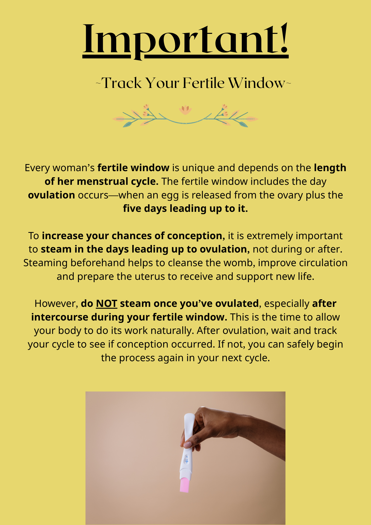 *Digital E-Book + Physical V-Steaming Stool *BUNDLE* | A Step~By~Step Guide on &quot;How To Boost Your Fertility Naturally With Herbal V-Steaming Herbal V-Steaming&quot;