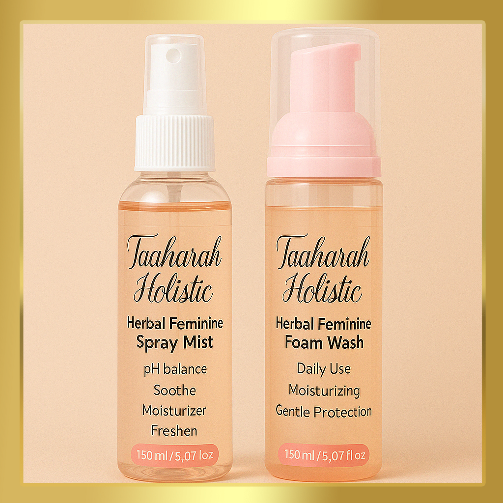 Herbal Feminine Wash &amp; Spray Set (Women’s Intimate Care)
