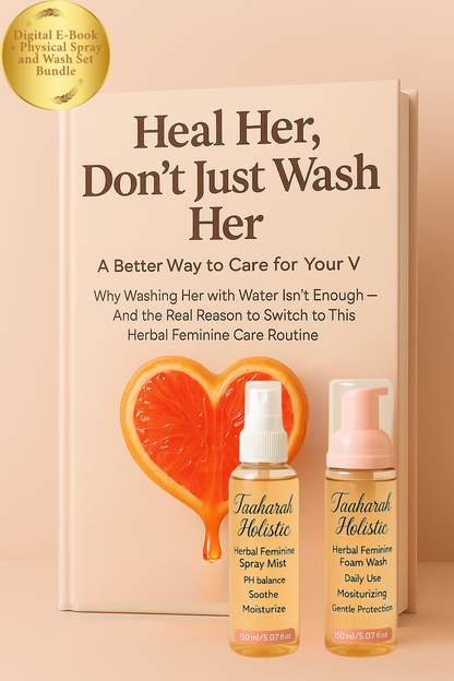 *Digital E-Book + Physical Feminine Spray and Foam Wash *BUNDLE* | A Step-By-Step Guide To &quot;Heal Her, Don&